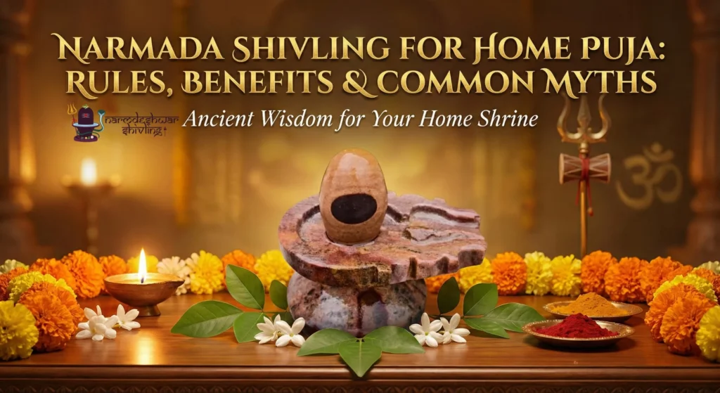 Narmada Shivling for Home Puja: Rules, Benefits & Common Myths