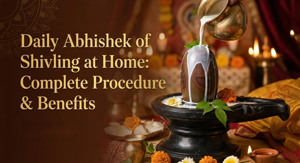 Daily Abhishek of Shivling at Home: Complete Procedure & Benefits