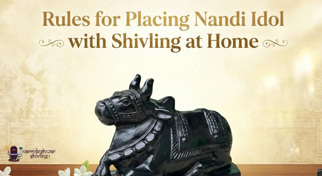 Rules for Placing Nandi Idol with Shivling at Home
