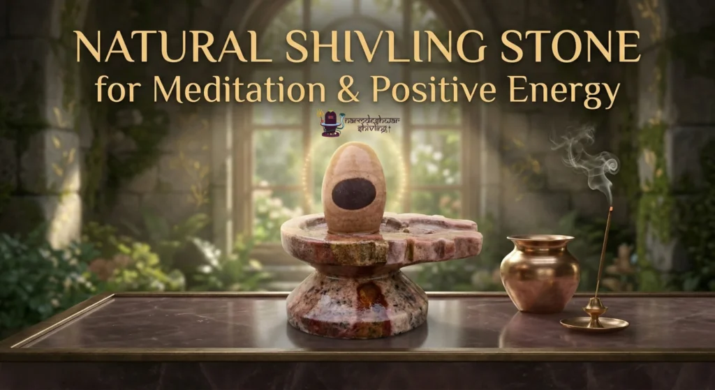 Natural Shivling Stone for Meditation & Positive Energy