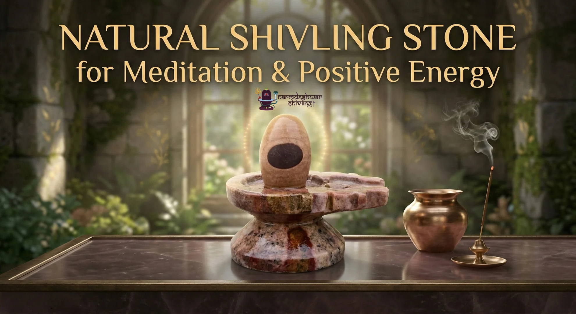 Natural Shivling Stone for Meditation & Positive Energy
