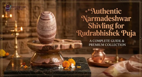 Authentic Narmadeshwar Shivling for Rudrabhishek Puja