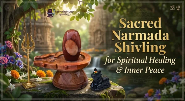 Sacred Narmada Shivling for Spiritual Healing & Inner Peace