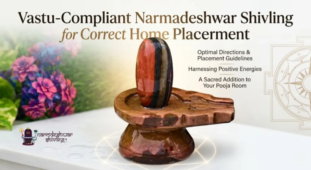 Vastu-Compliant Narmadeshwar Shivling for Correct Home Placement