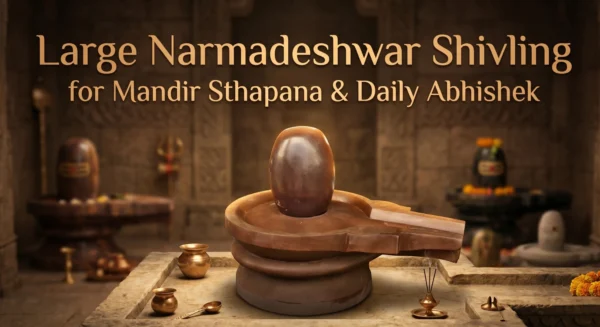 Large Narmadeshwar Shivling for Mandir Sthapana & Daily Abhishek