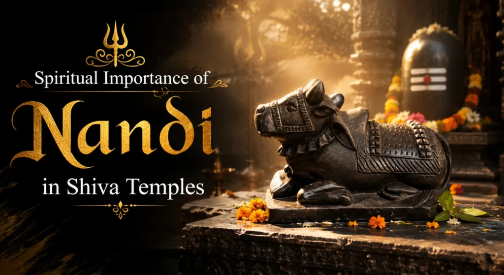 Spiritual Importance of Nandi in Shiva Temples