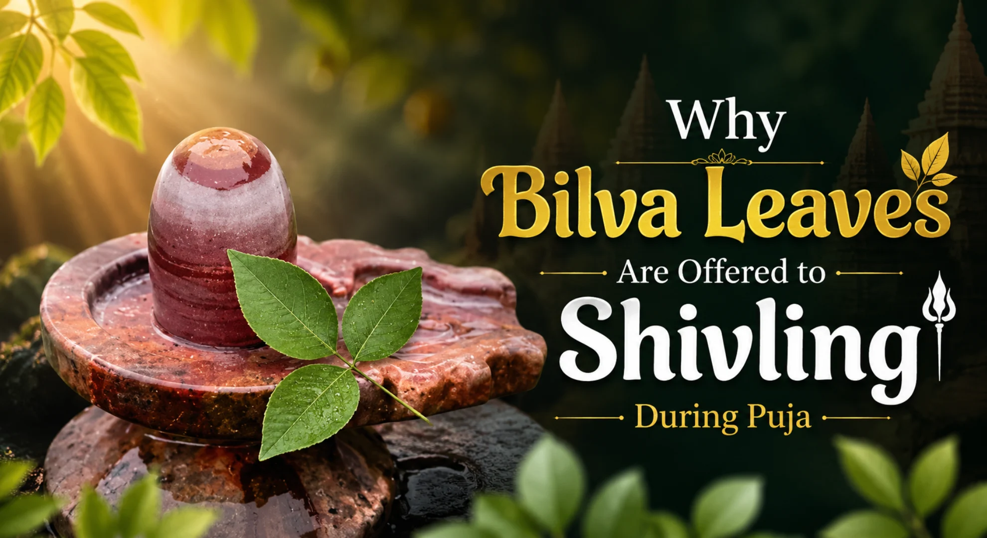 Why Bilva Leaves Are Offered to Shivling During Puja