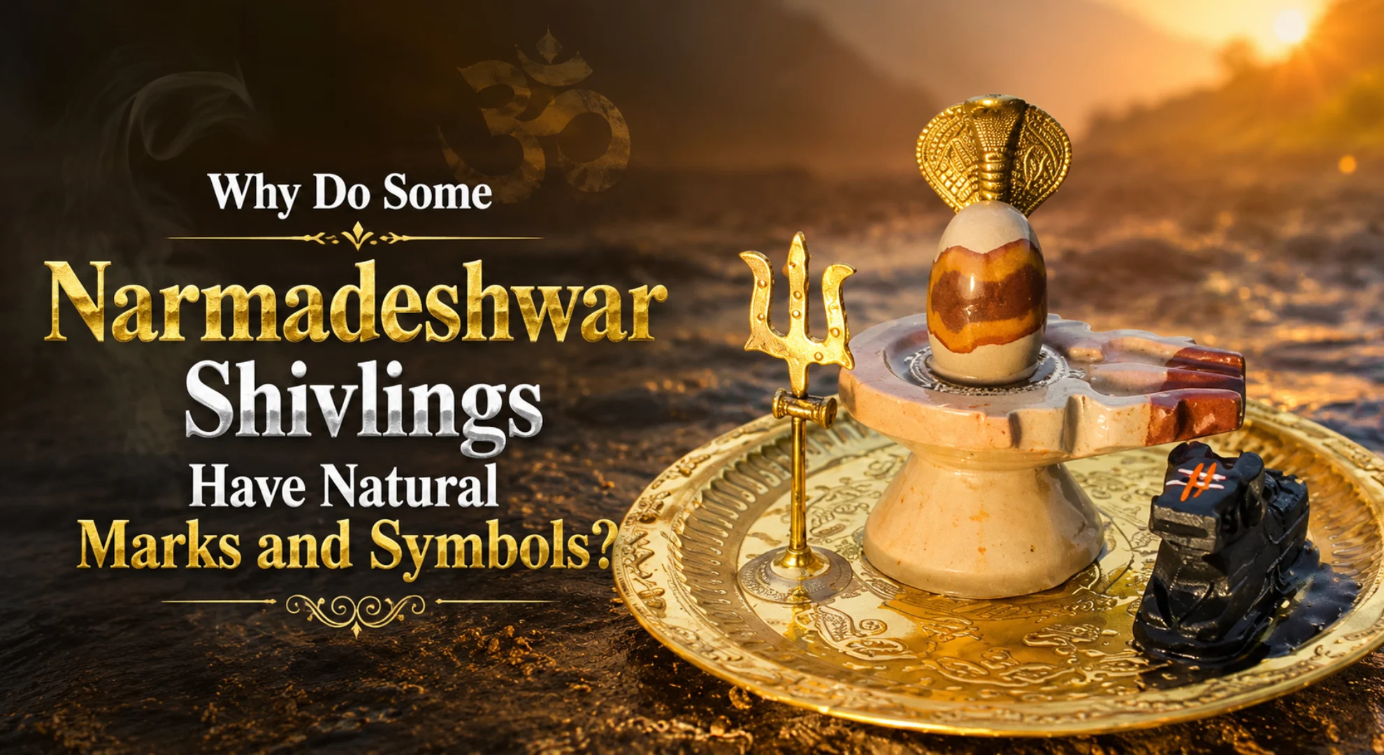 Why Do Some Narmadeshwar Shivlings Have Natural Marks and Symbols?