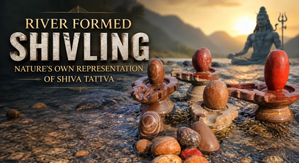 River Formed Shivling: Nature’s Own Representation of Shiva Tattva