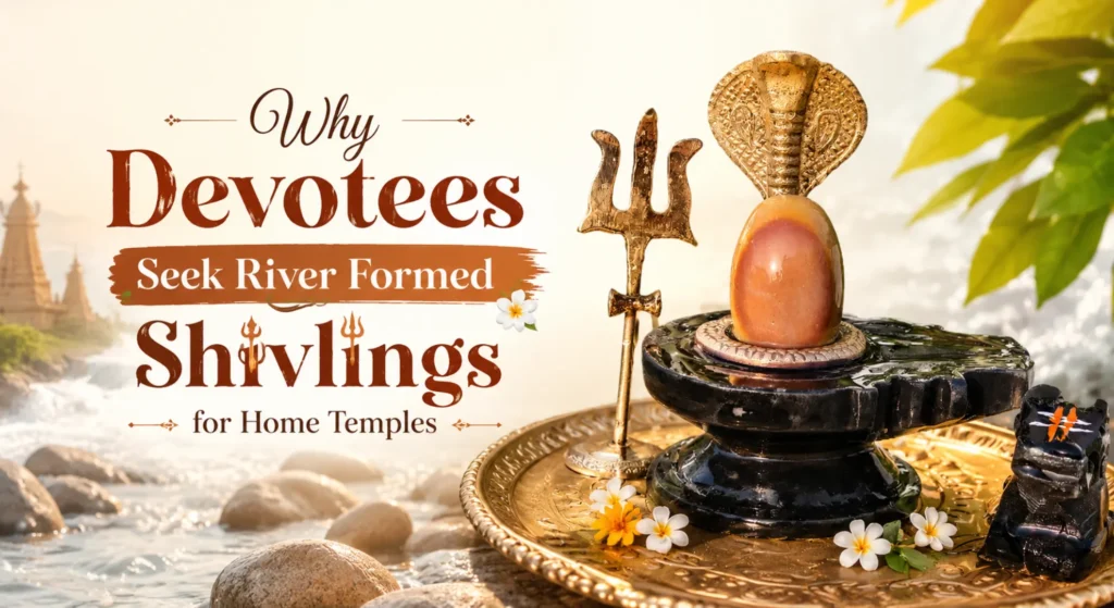 Why Devotees Seek River Formed Shivlings for Home Temples