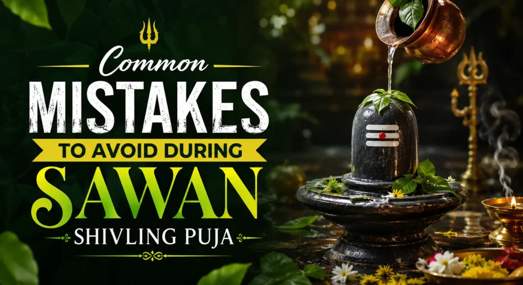 Common Mistakes to Avoid During Sawan Shivling Puja