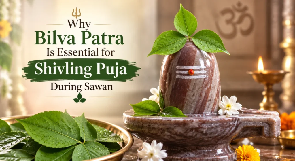 Why Bilva Patra Is Essential for Shivling Puja During Sawan